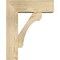Ekena Millwork Legacy Block Rough Sawn Bracket w/ Offset Brace, Douglas Fir, 6"W x 16"D x 20"H BKT0604X16X20LEC05RDF - alternate 3